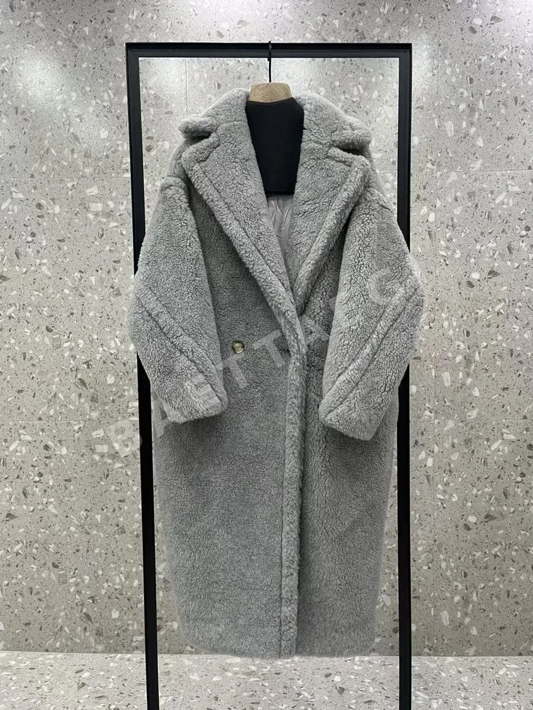 막스마라 테디 베어 라이트그레이 자켓 990000849