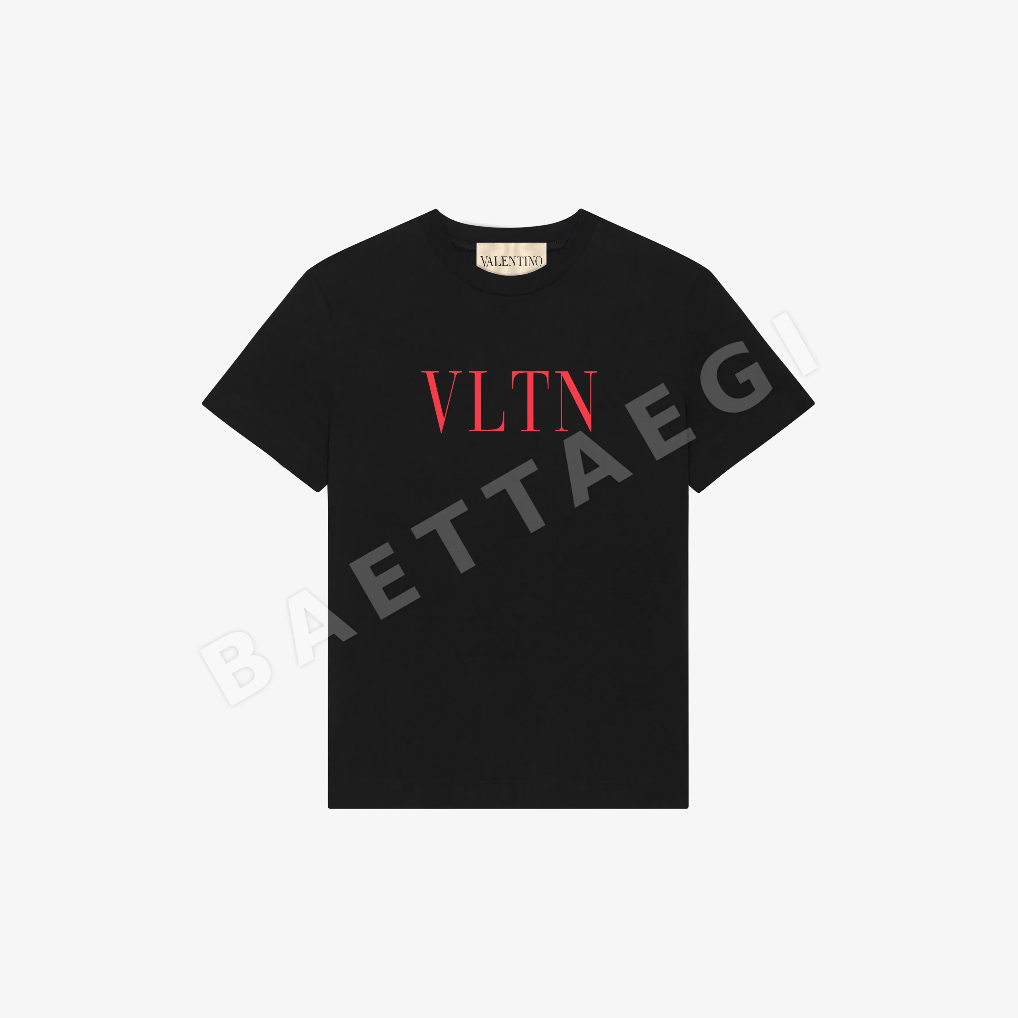 발렌티노 VLTN 클래식 레터 로고 여성 반팔 티셔츠 87914