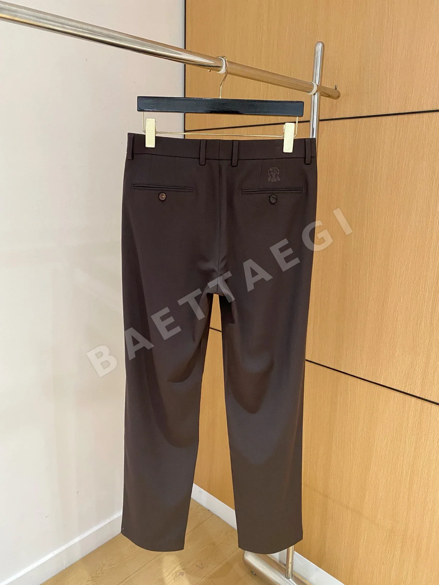 브루넬로쿠치넬리 울 혼방 남성 바지 상세 이미지 10