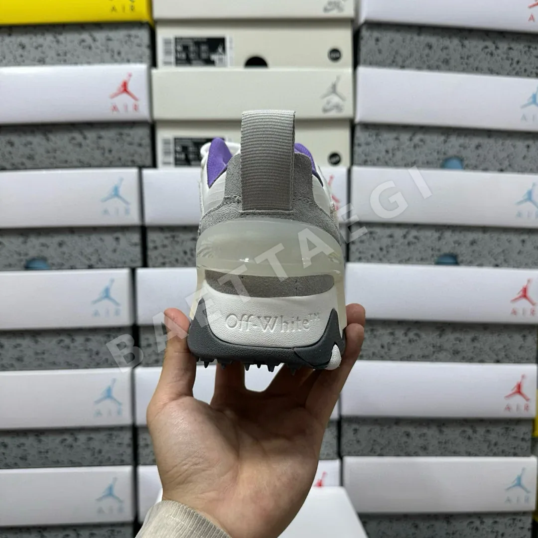 오프화이트 ODSY-2000 202421 Off White Sneaker White Purple 상세 이미지 5