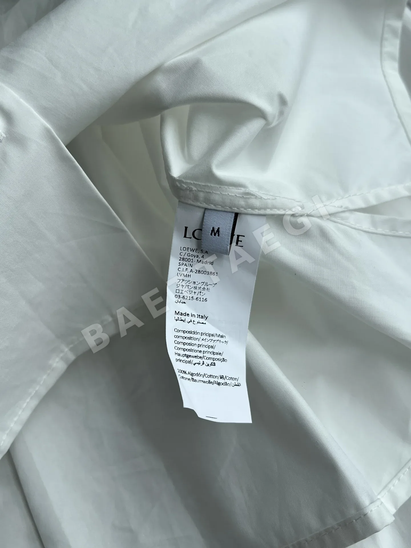로에베 여성 셔츠 96756 Loewe Shirt 상세 이미지 4