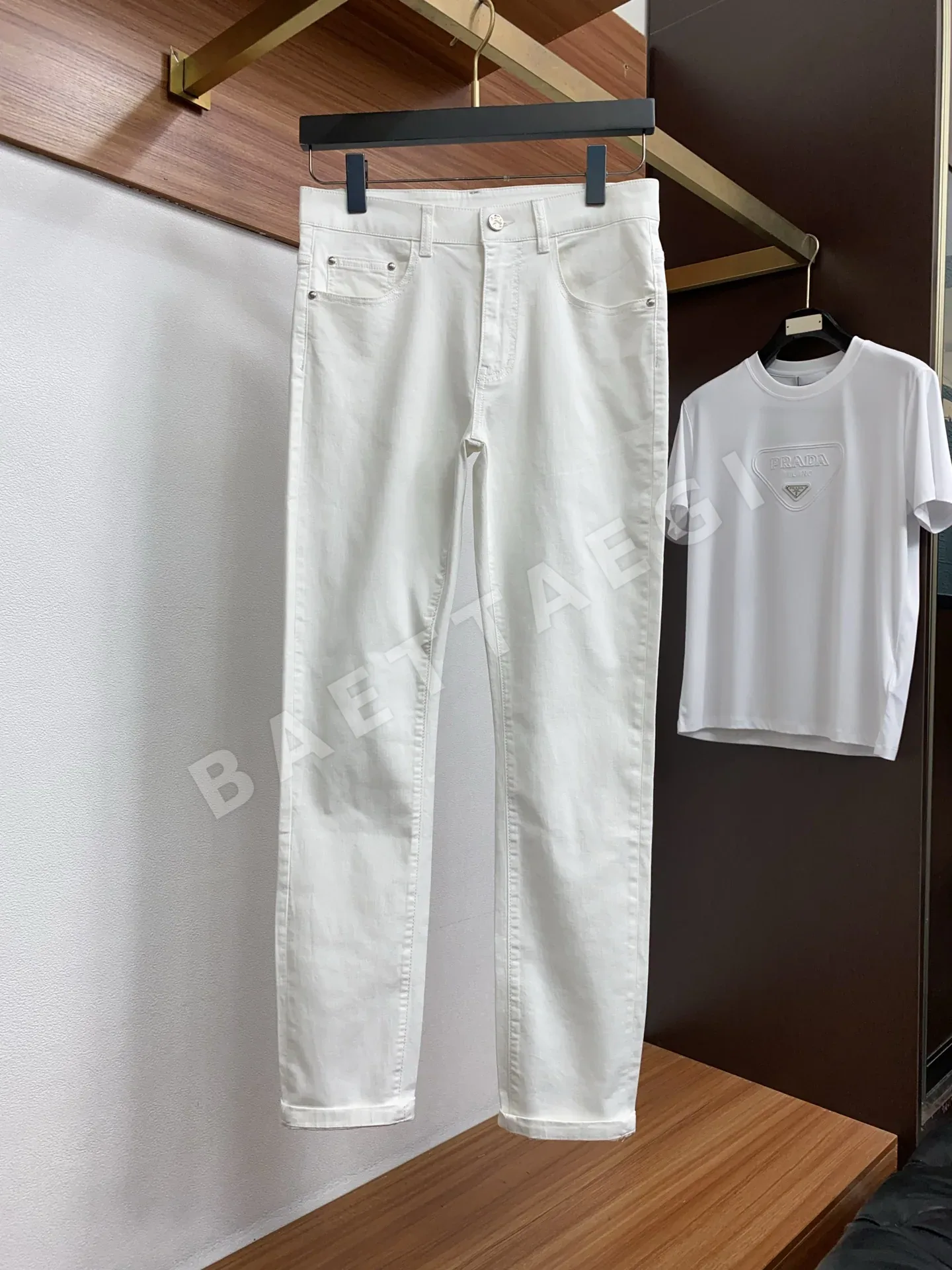 루이비통 남성 데님 바지 상세 이미지 2