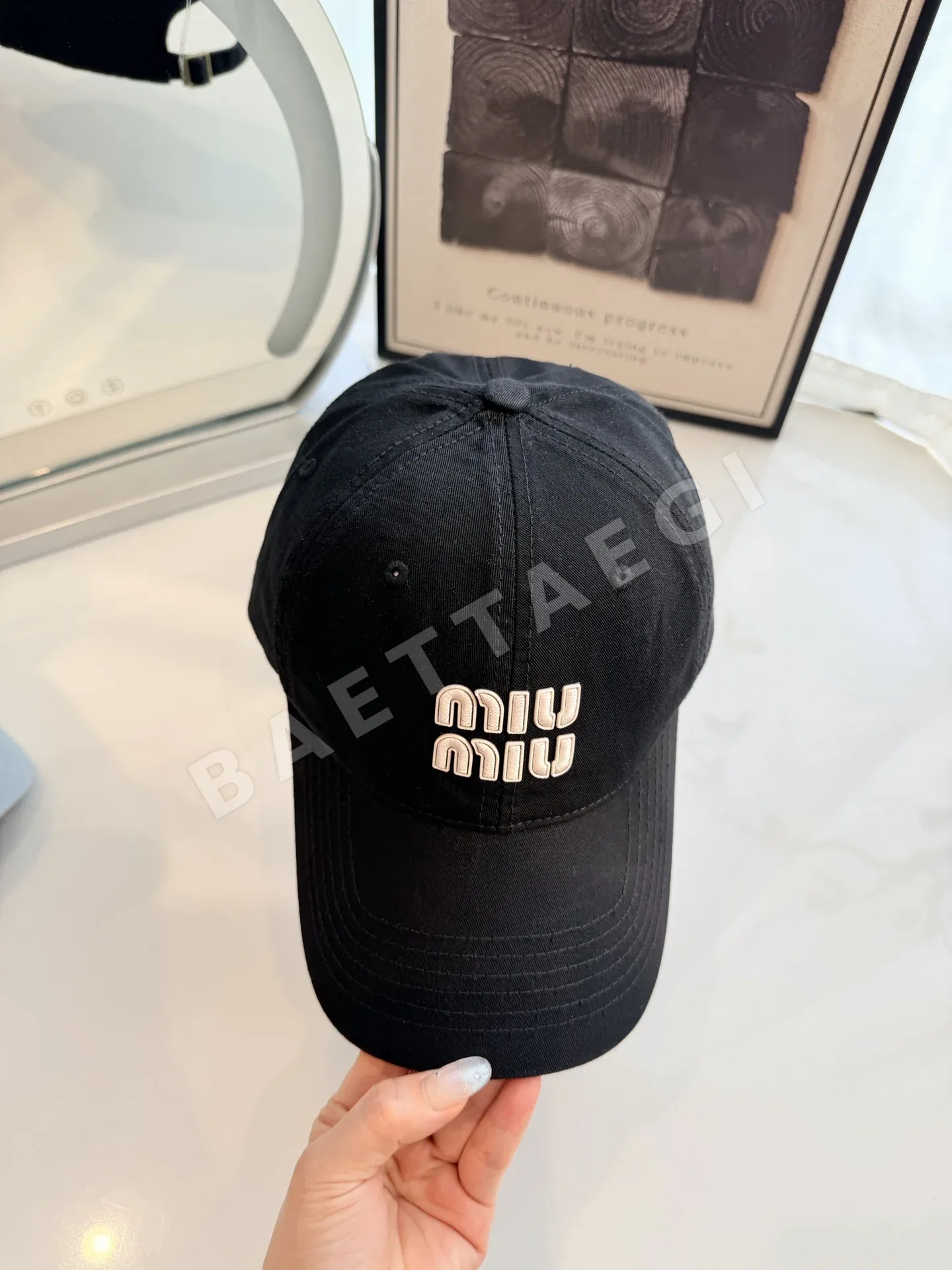 미우미우 모자 80791 Miu Miu Cap 상세 이미지 5