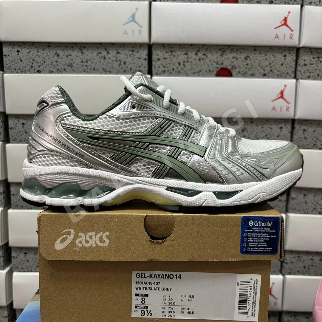 아식스 [TOP] 젤 카야노 14 1201A019-107 200311 Asics Gel-Kayano 14 White Pure Silver