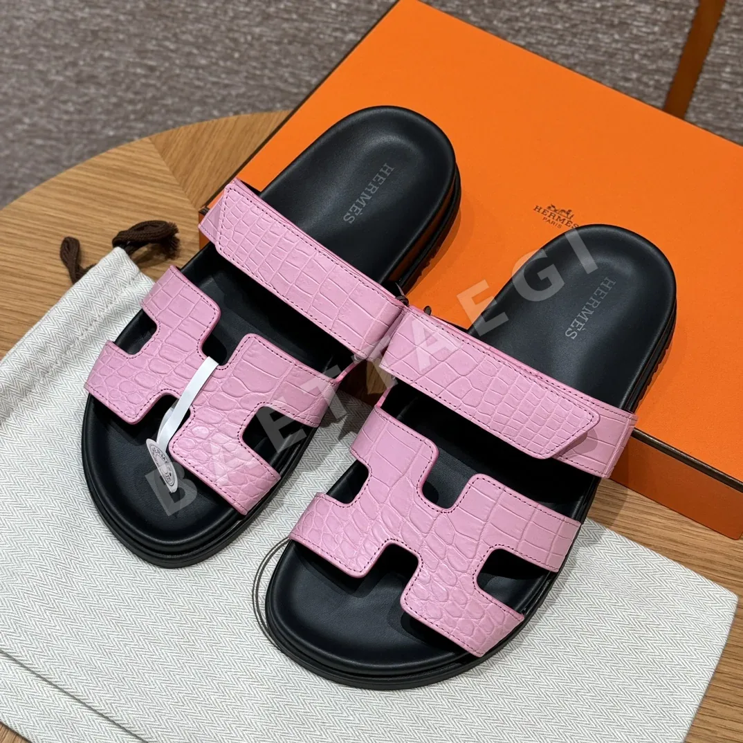 에르메스 시프레 가죽 샌들 8449 상세 이미지 2