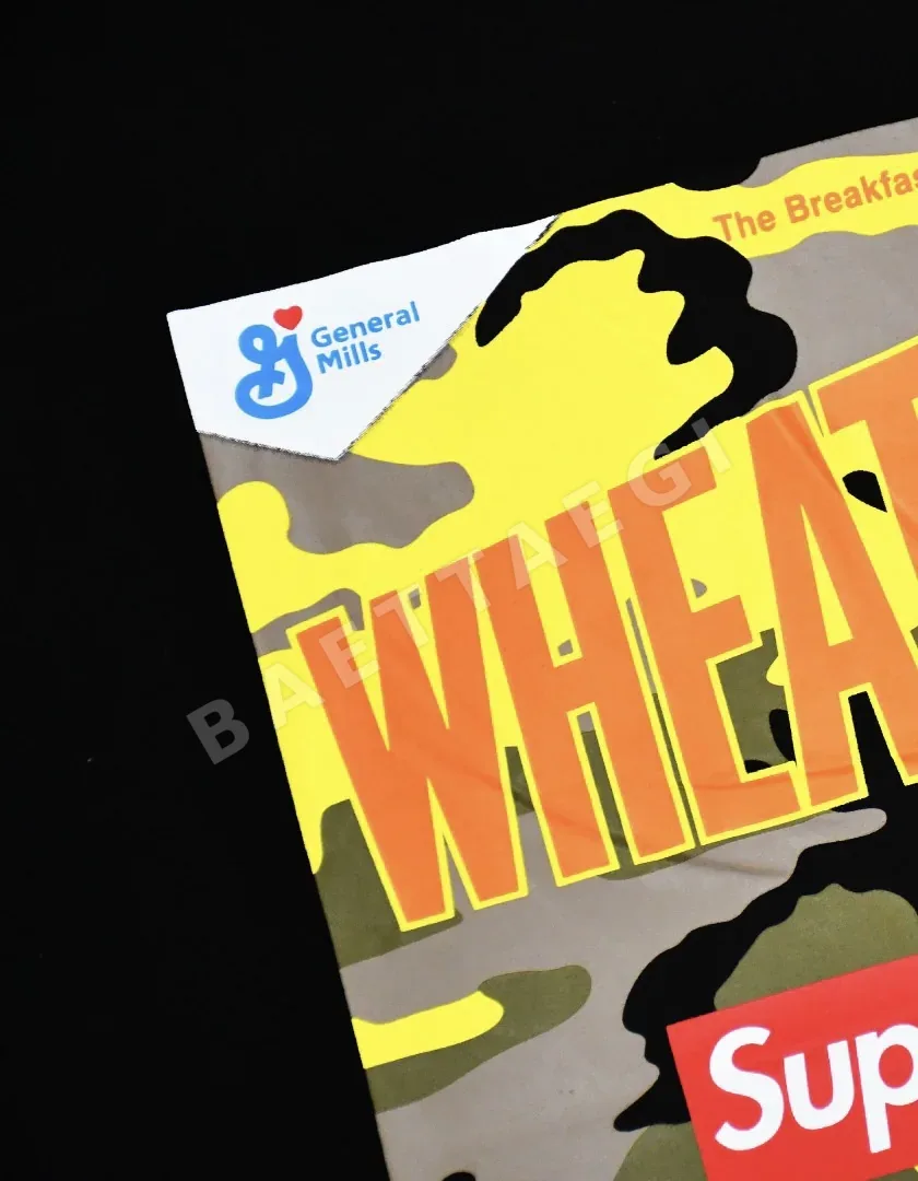 슈프림 Wheaties 시리얼 프린트 반팔 티셔츠 상세 이미지 6