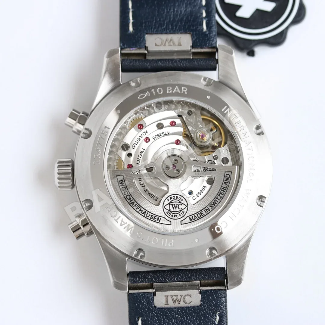 IWC 파일럿 페트로나스 그린 다이얼 시계 상세 이미지 7