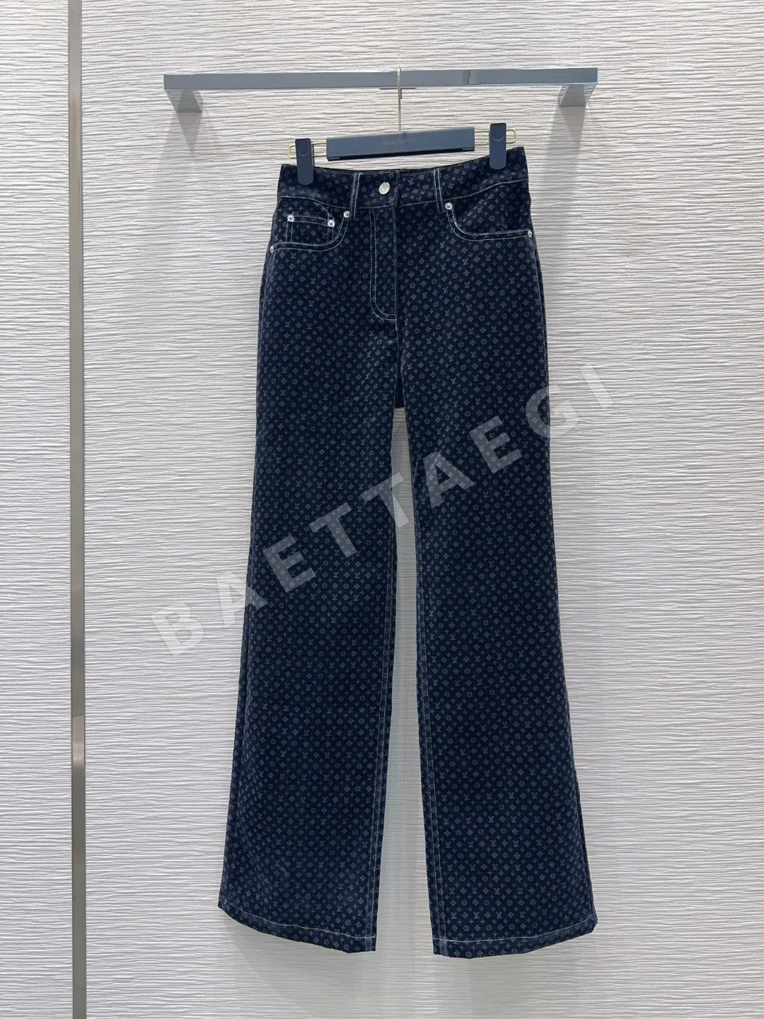 루이비통 벨벳 여성 바지 상세 이미지 3