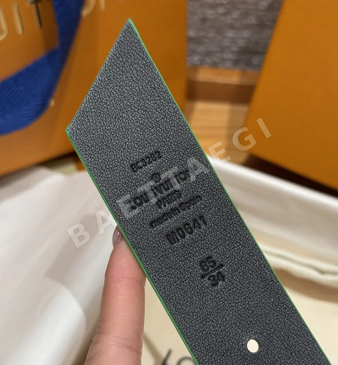 루이비통 JD350 섀도우 리버시블 남성 벨트 상세 이미지 9