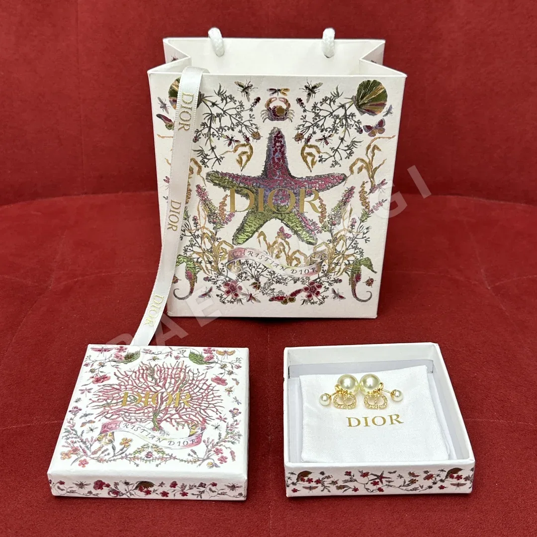 디올 CD 더블 펄 스터드 귀걸이 상세 이미지 10