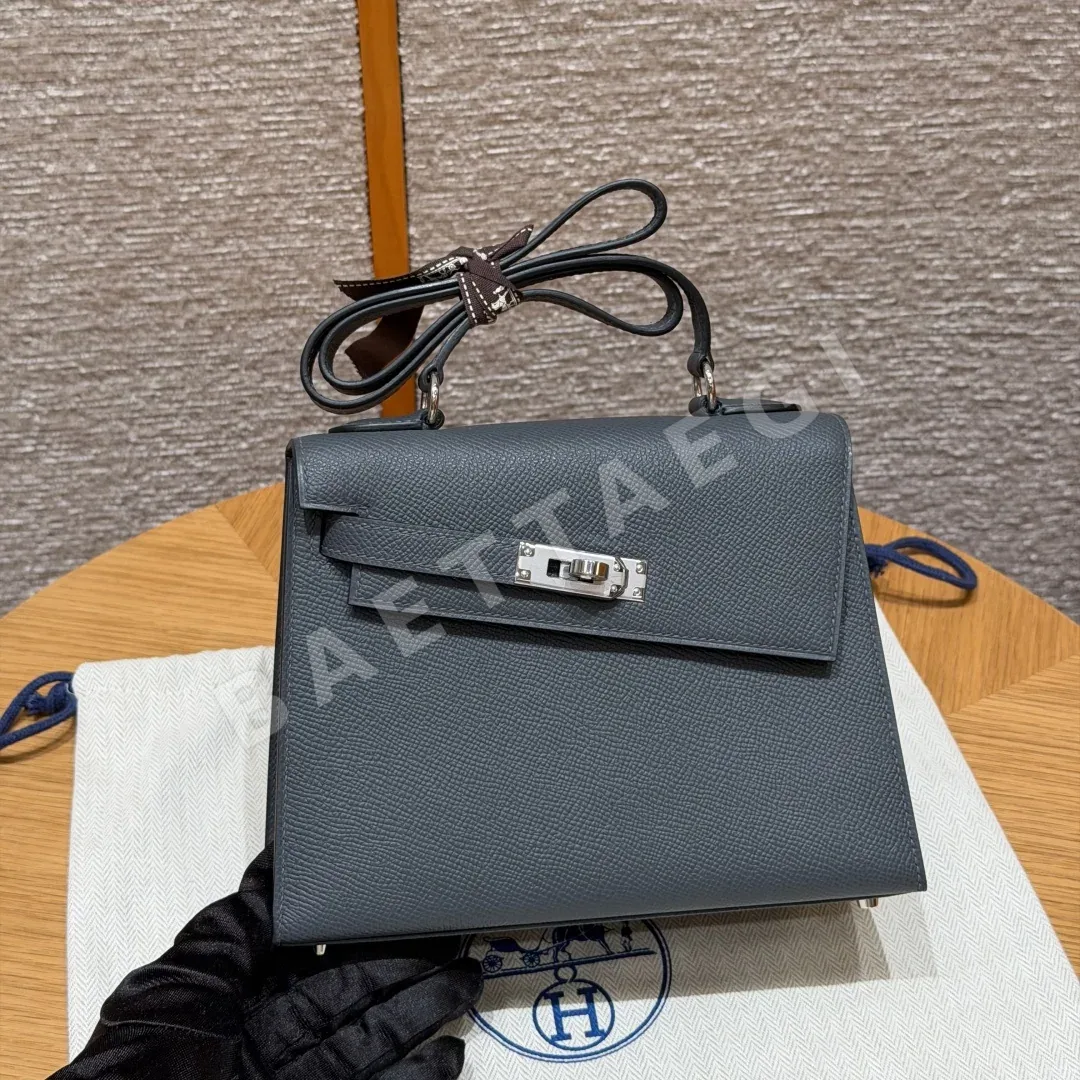 에르메스 켈리 더스티 그레이 소가죽 가방 상세 이미지 6
