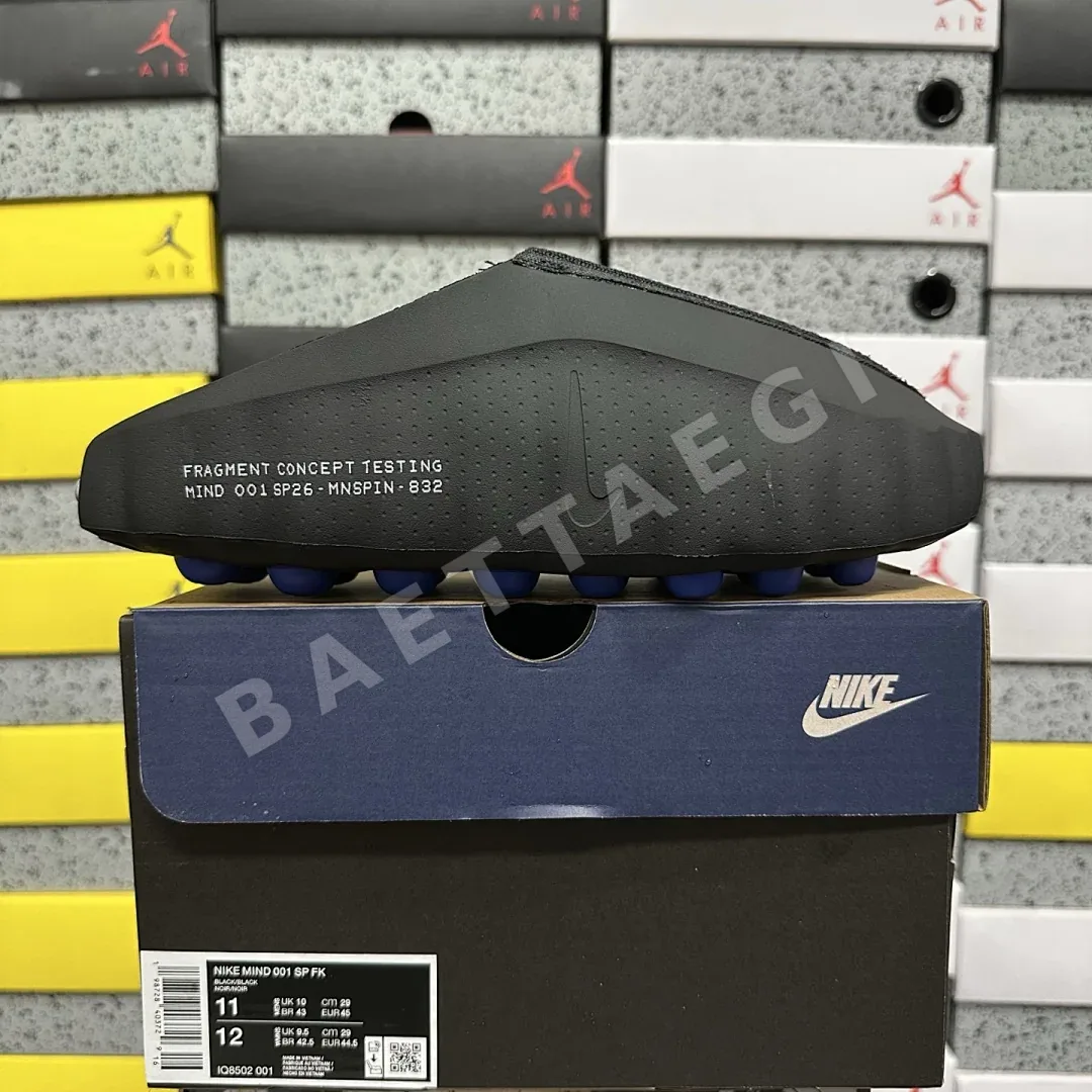 나이키 [S2/TOP] 마인드 001 슬라이드 IQ8502-001 201410 Nike Mind 001 Slide Fragment Black