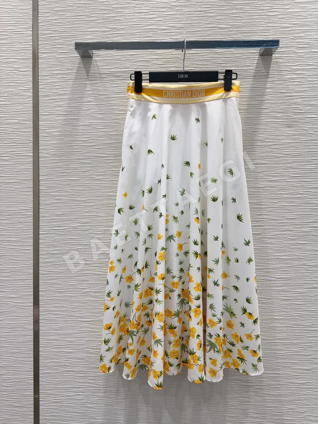 디올 여성 린넨 스커트 92238