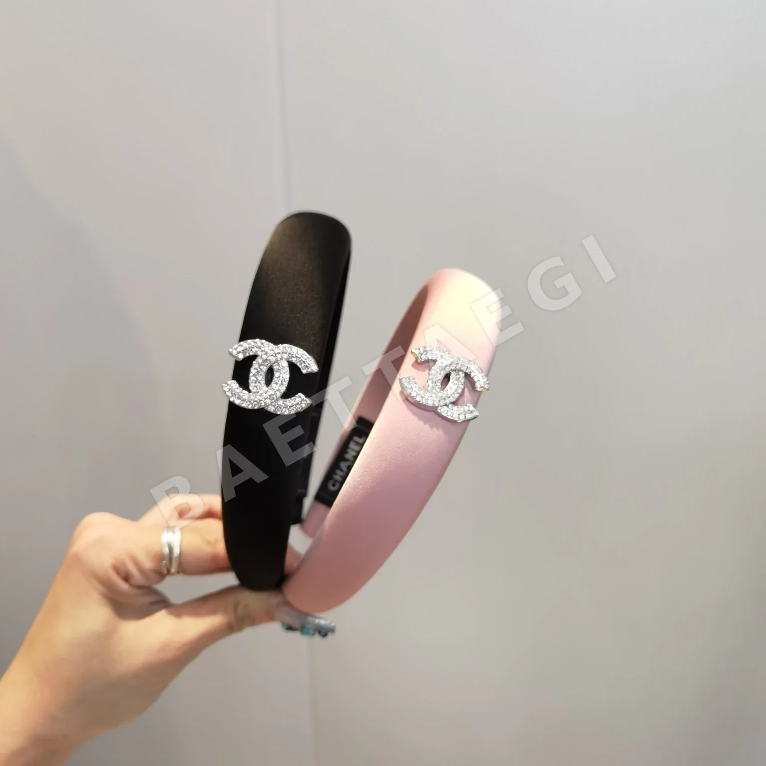 샤넬 핑크 헤어밴드 상세 이미지 8