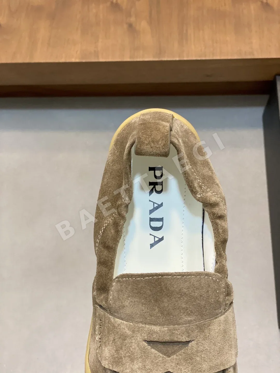 프라다 로퍼 남성 가죽 상세 이미지 7