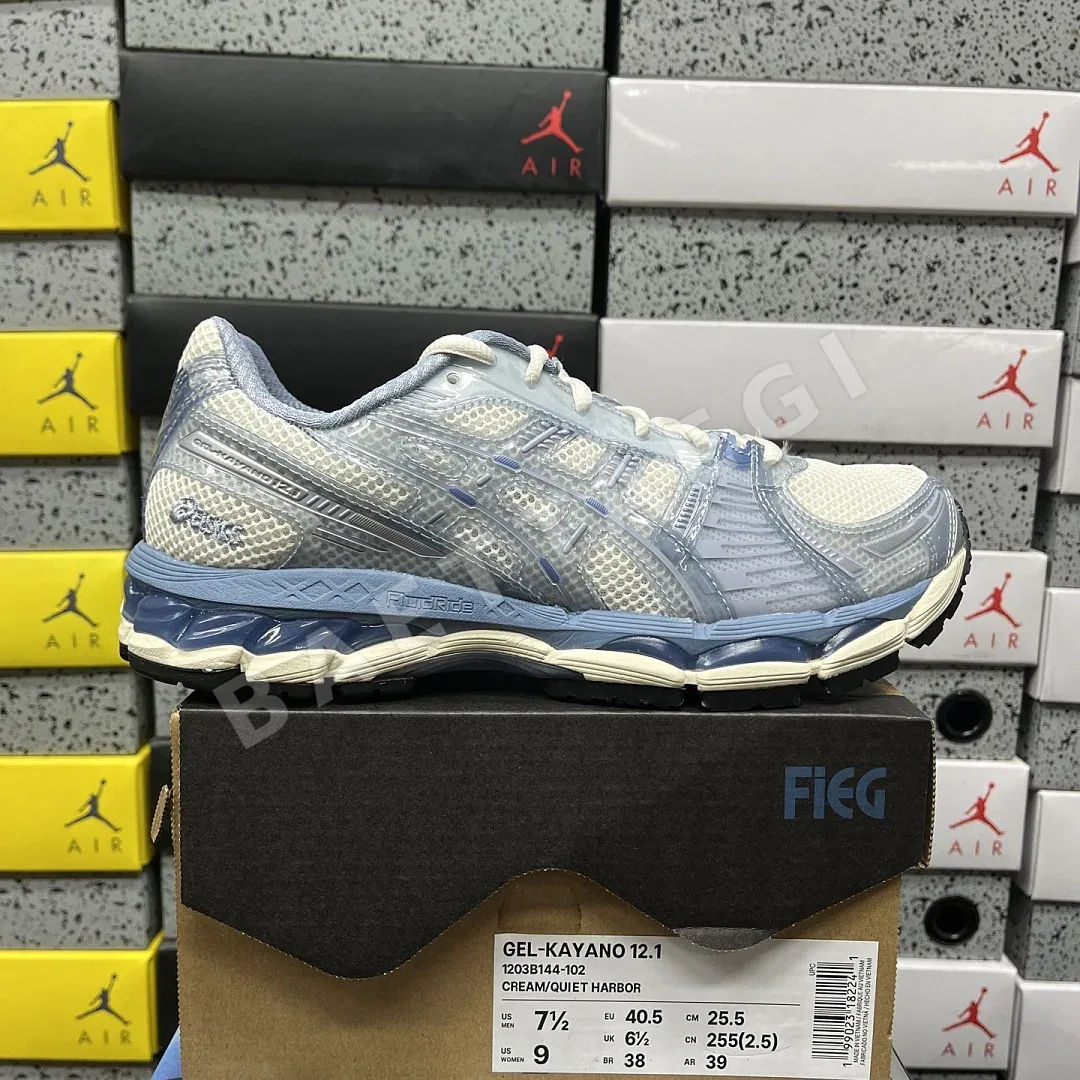 아식스 [ZC] 젤 카야노 12.1 1203B144-102 200427 Asics Gel-Kayano 12.1 Kith Voyage