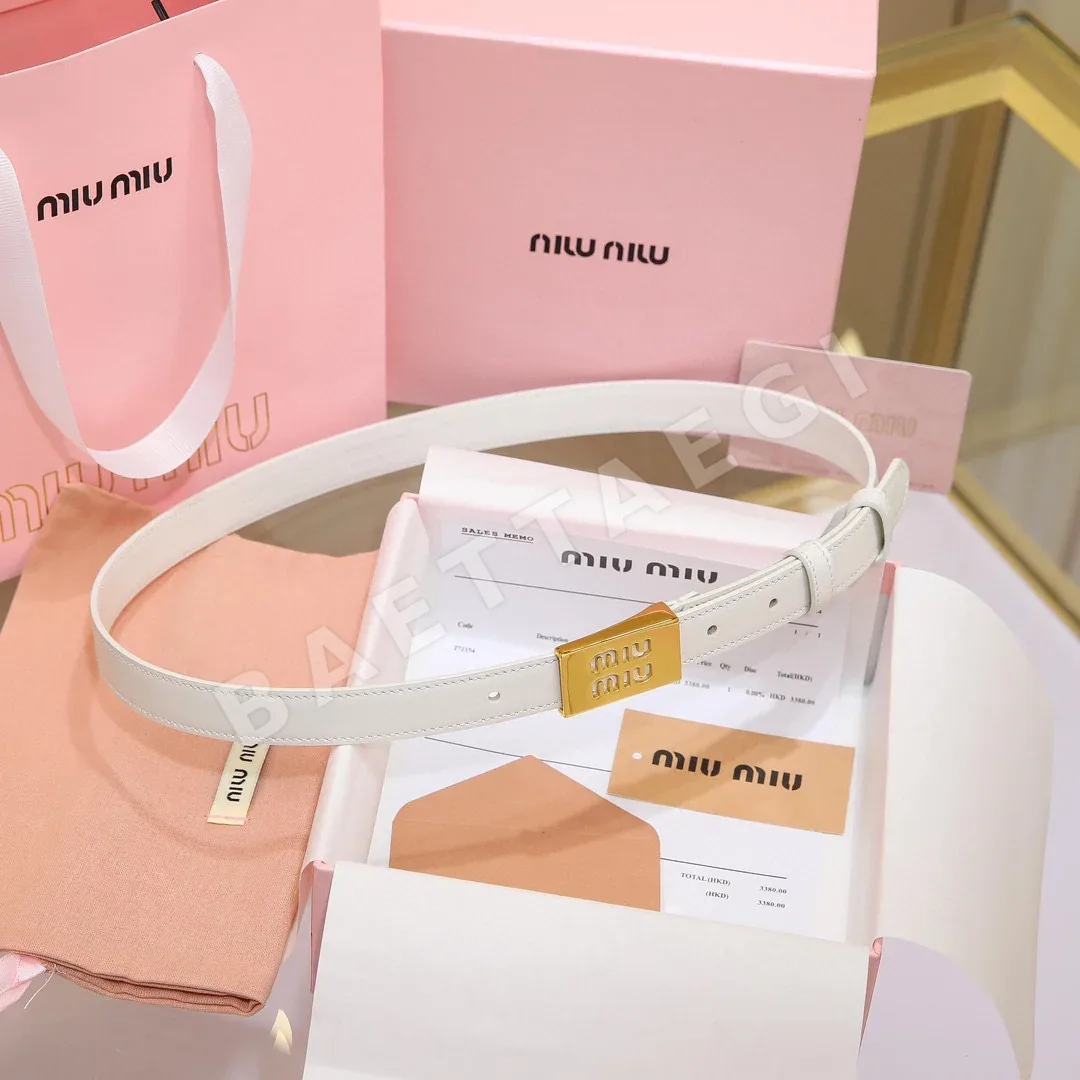 미우미우 벨트 57784 Miu Miu Belt 상세 이미지 2