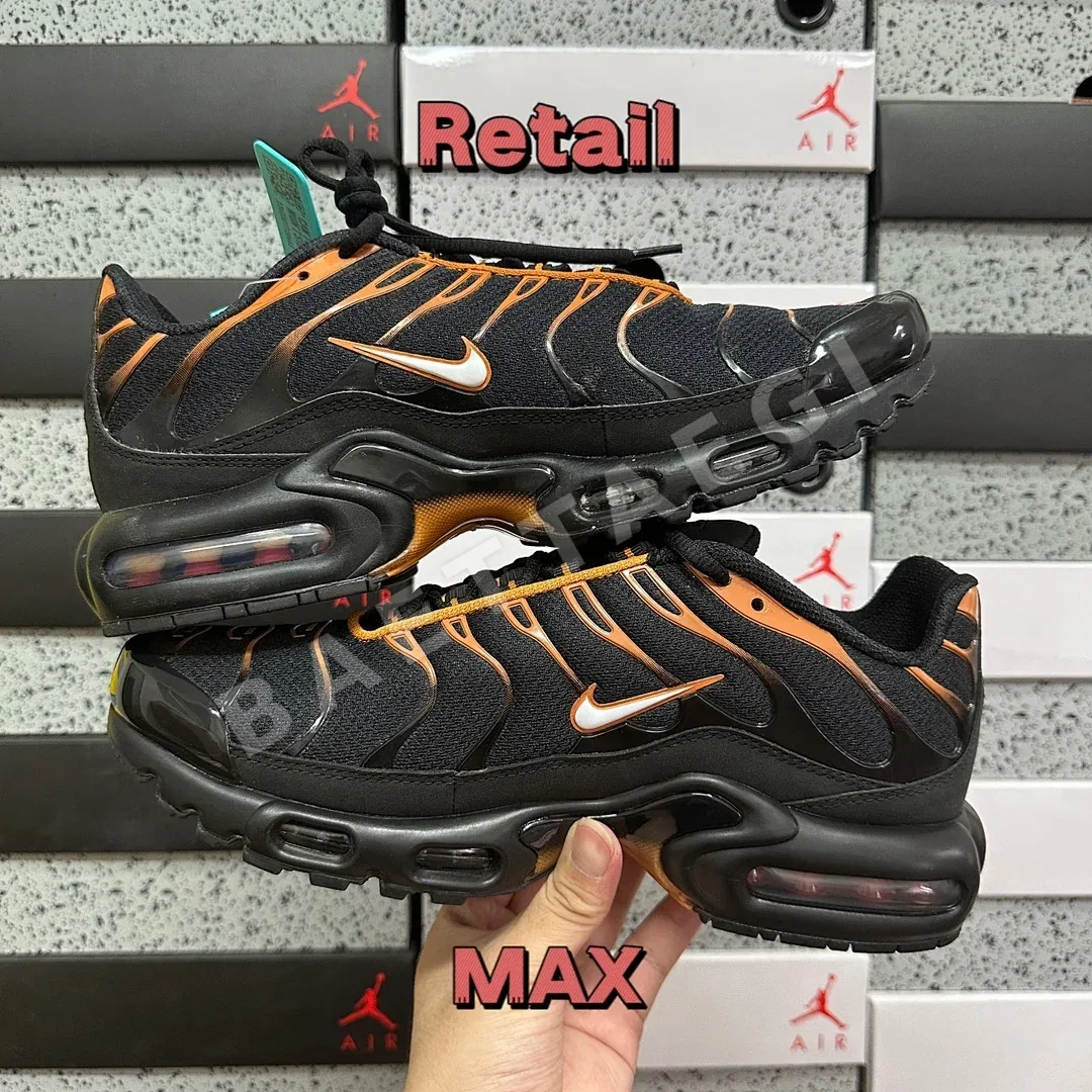 나이키 [DF] 에어 맥스 플러스 블랙 오렌지 FN6949-400 201074 Nike Air Max Plus Dark Obsidian 상세 이미지 18