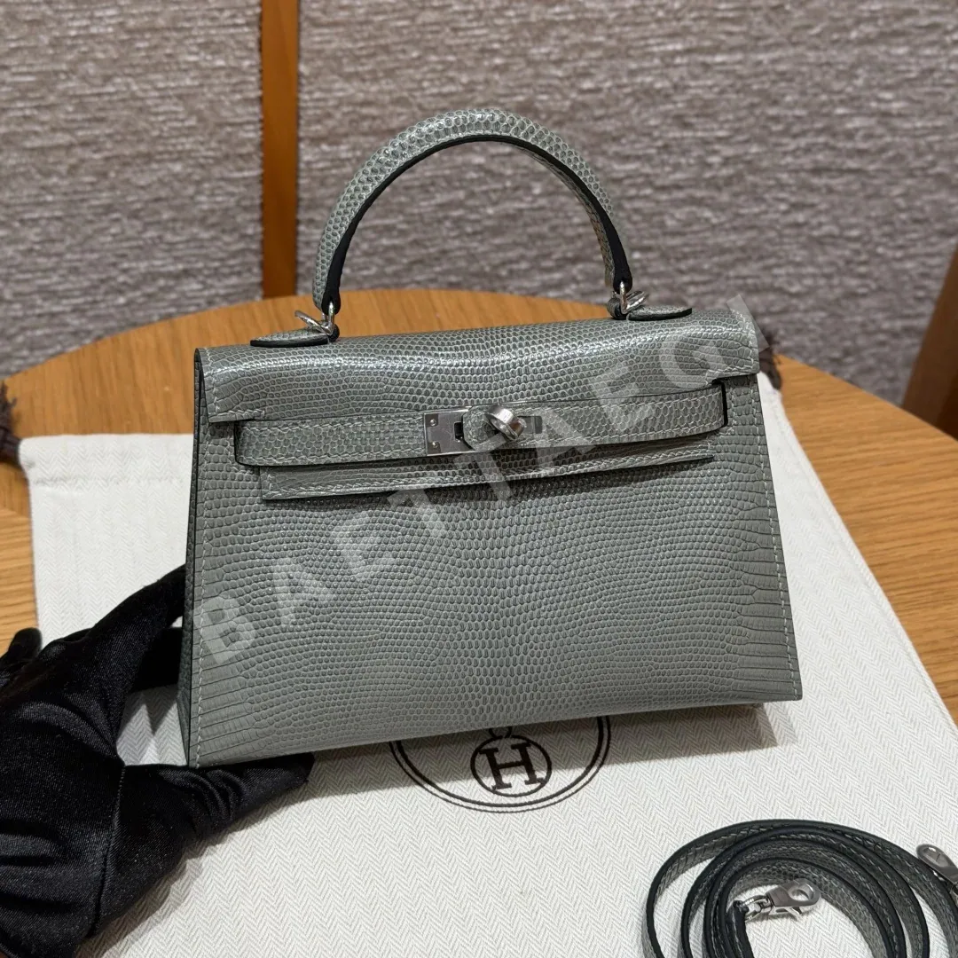 에르메스 켈리 미니 2 도마뱀 가죽 가방 144576