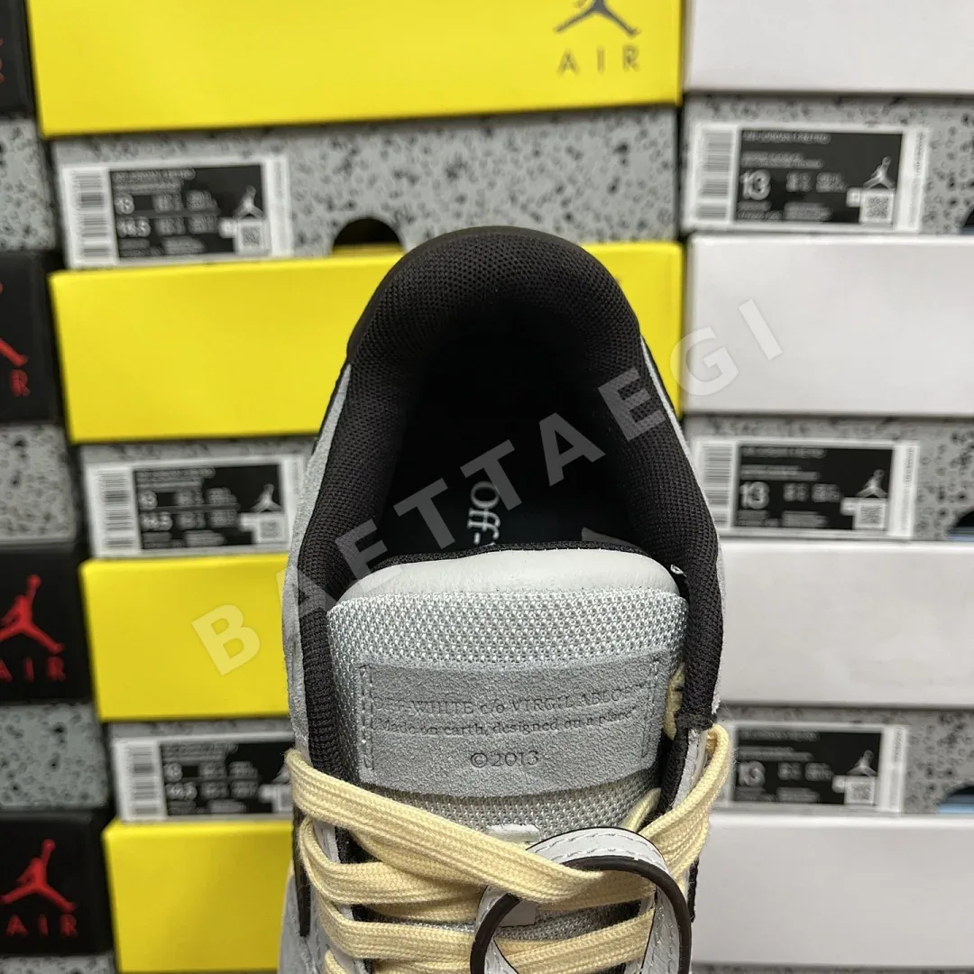 오프화이트 아웃 오브 오피스 OOO 로우 탑스 그레이 블랙 202396 Off White Out Of Office OOO Low Tops 상세 이미지 8