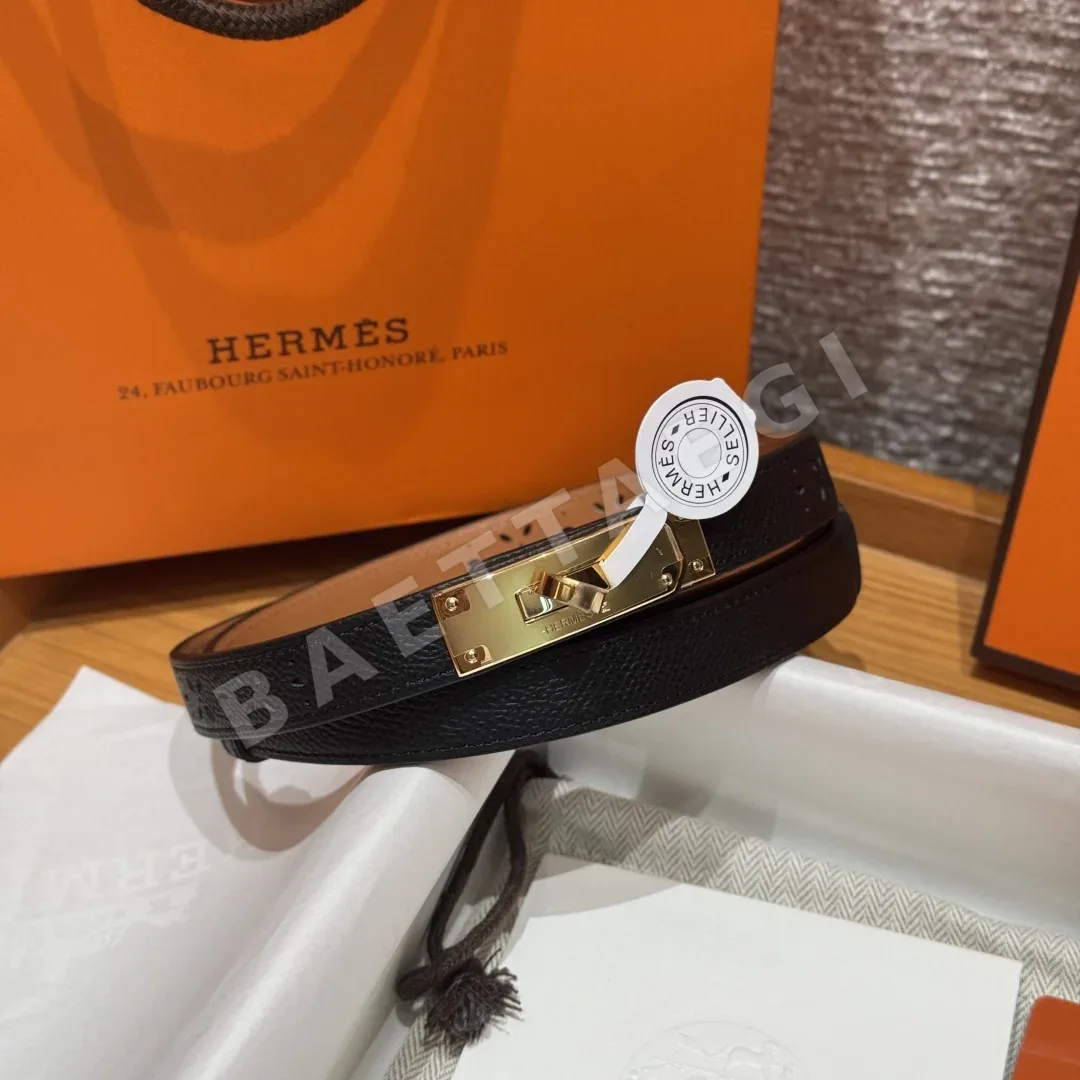 에르메스 켈리 버클 중공 벨트 18mm 벨트 상세 이미지 3