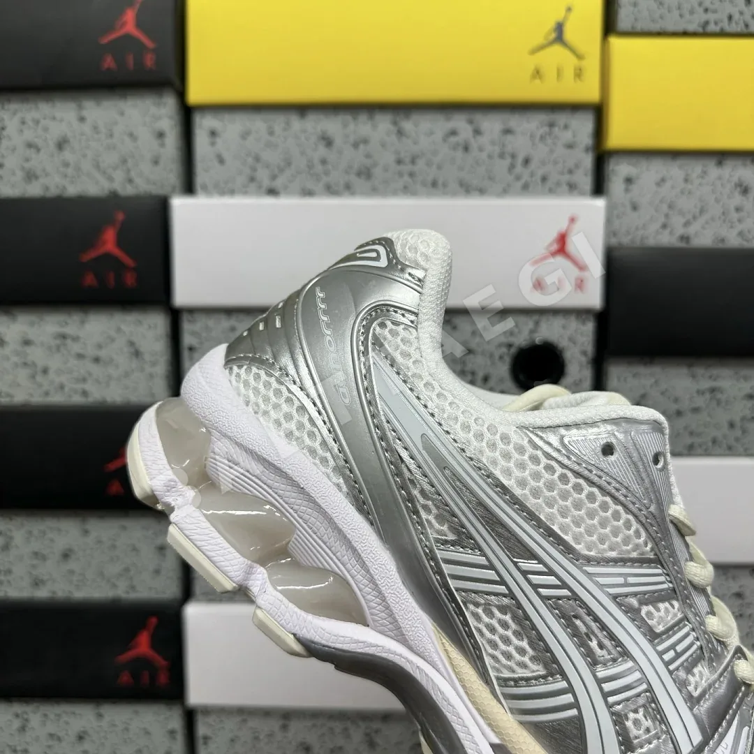아식스 [LZ] 젤 카야노 14 1201A457-100 200584 Asics Gel-Kayano 14 JJJJound Silver White 상세 이미지 9