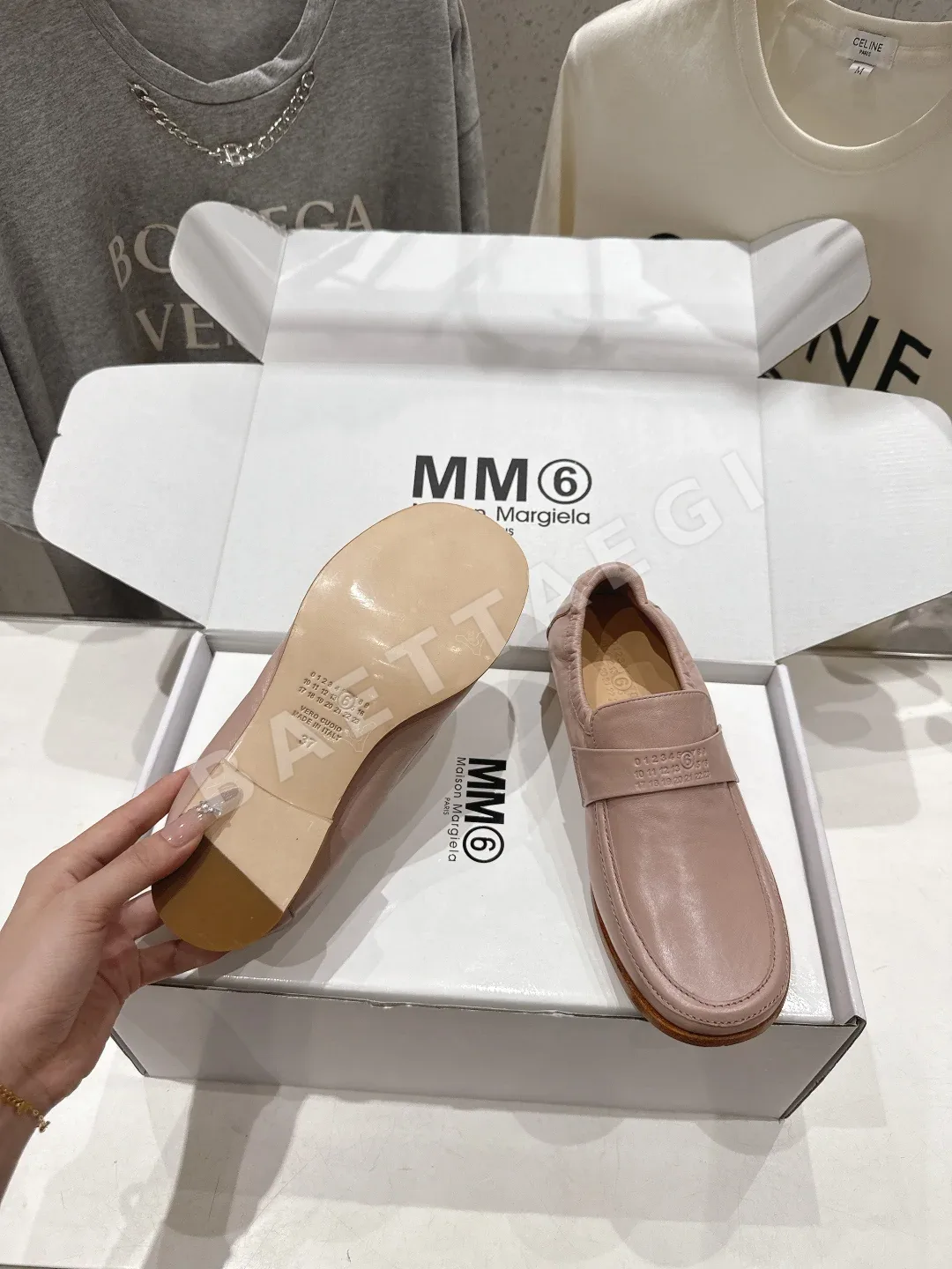 마르지엘라 MM6 메리제인 플랫 슈즈 상세 이미지 9