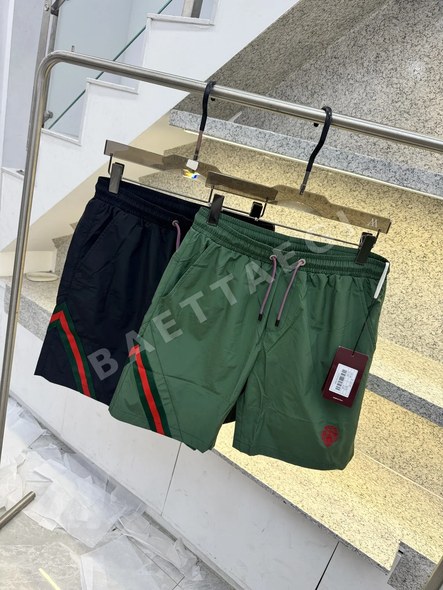구찌 남성 린넨 반바지