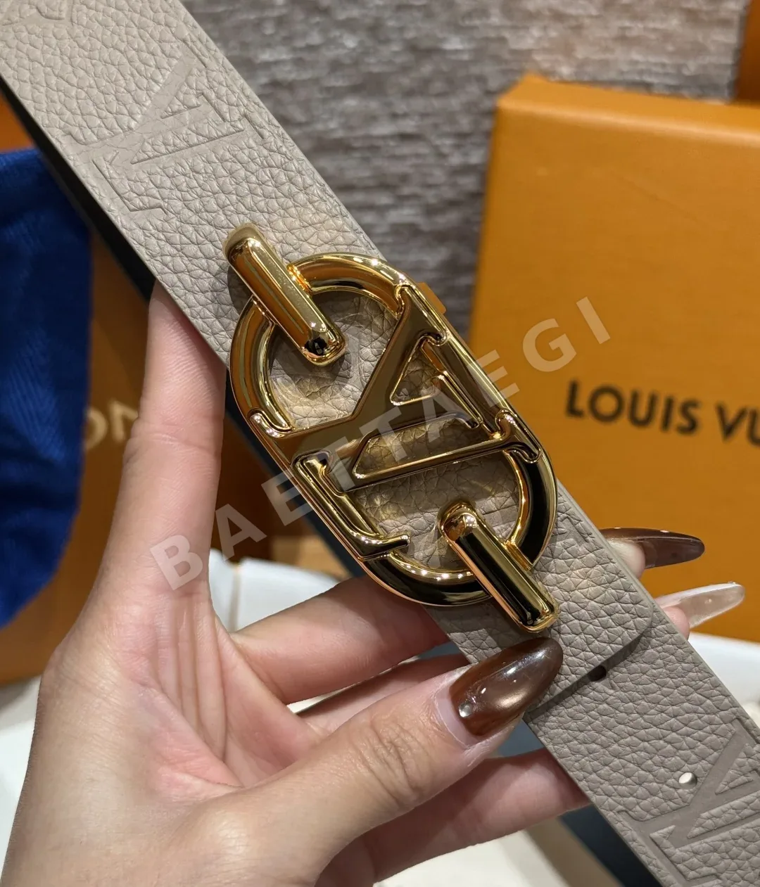 루이비통 디멘션 30mm 양면 벨트 상세 이미지 4