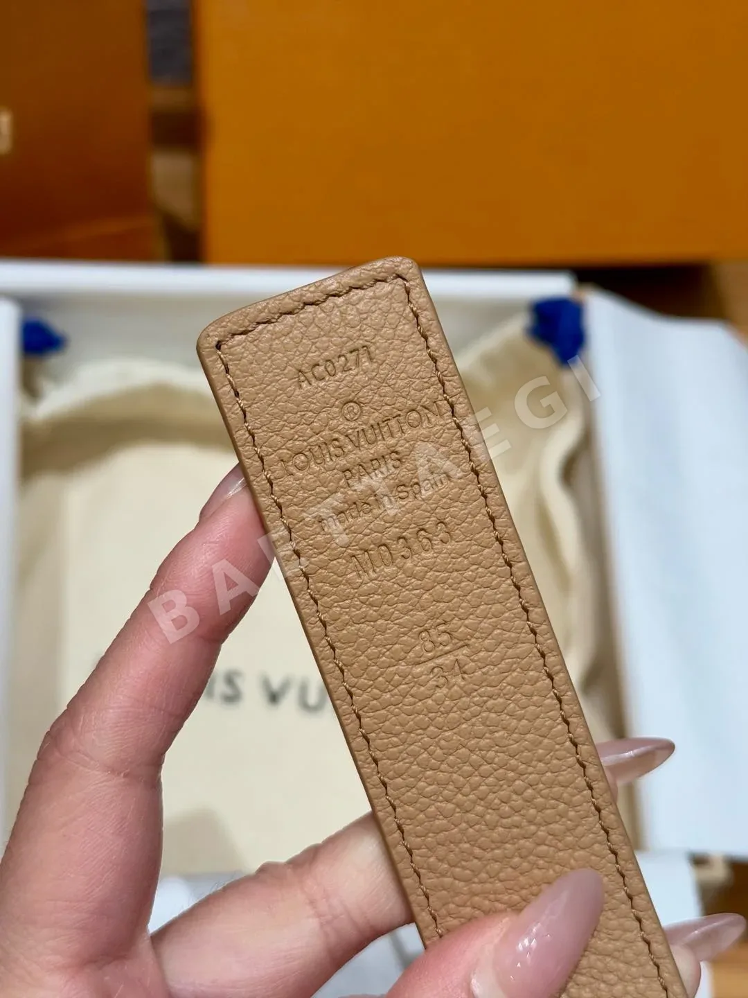 루이비통 모노그램 에클립스 리버시블 벨트 상세 이미지 8