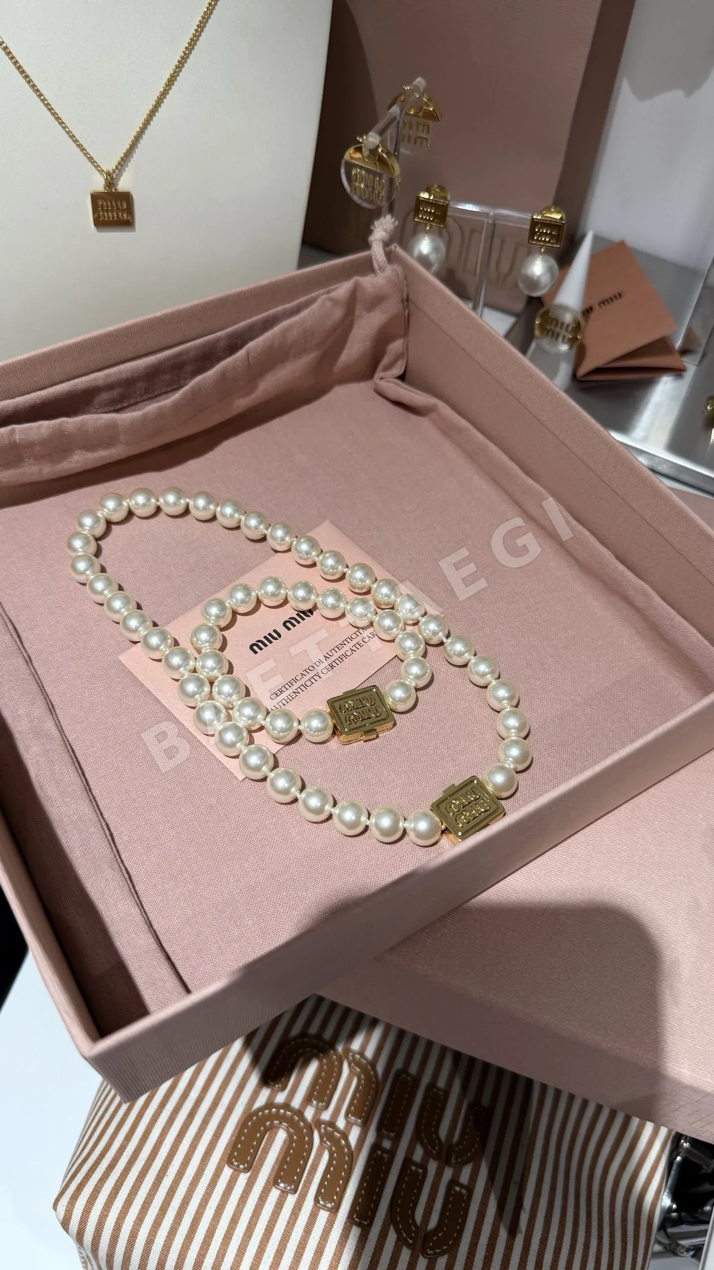 미우미우 목걸이 60973 Miu Miu Necklace