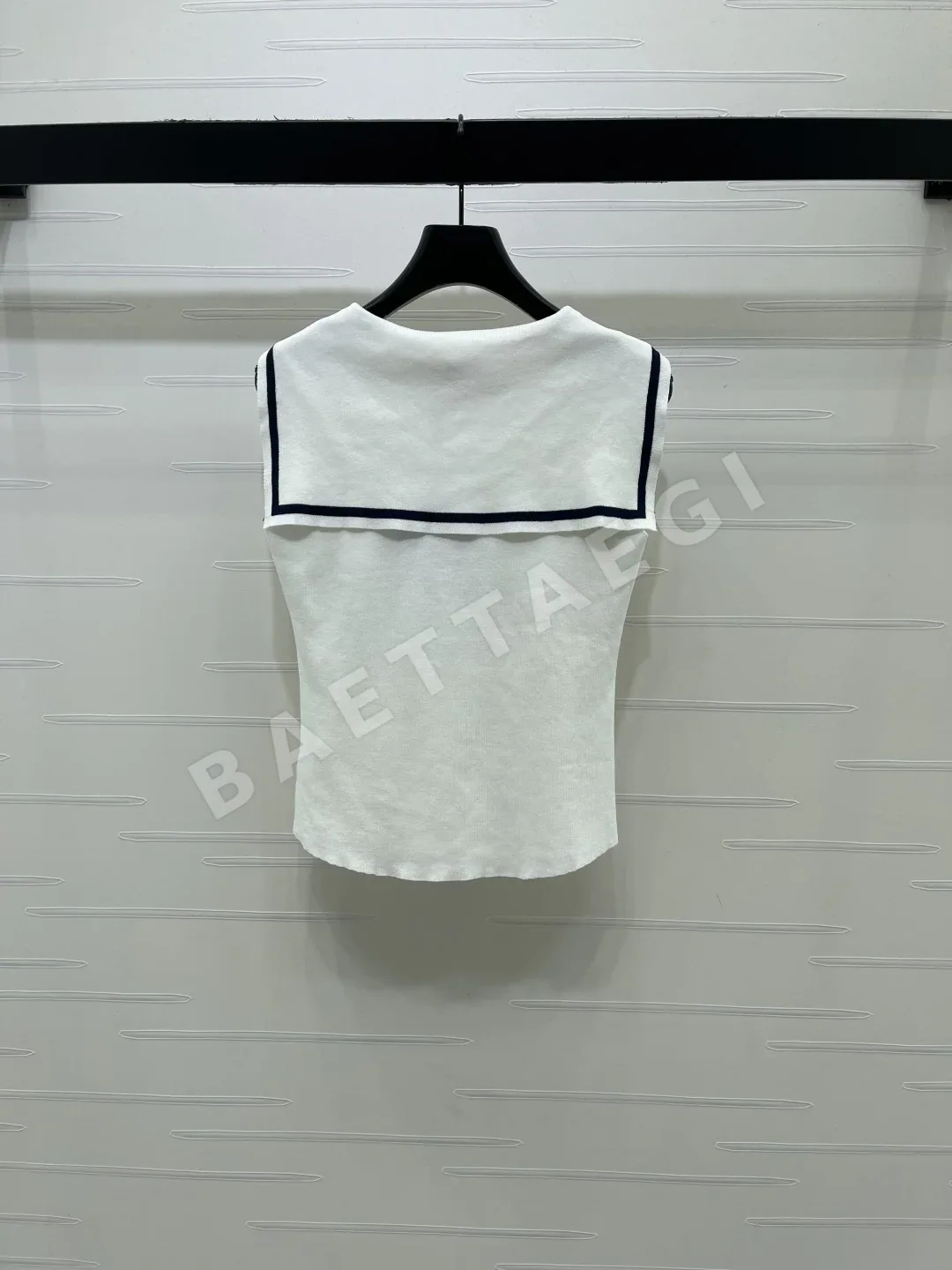 샤넬 더블 C 로고 니트 베스트 여성용 상세 이미지 8