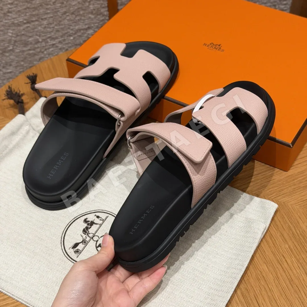 에르메스 시프레 샌들 Calfskin Palm 프린트 상세 이미지 6