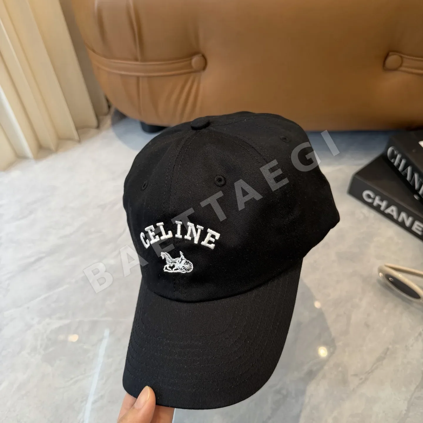 셀린느 심플 레터 디자인 야구모자 상세 이미지 2