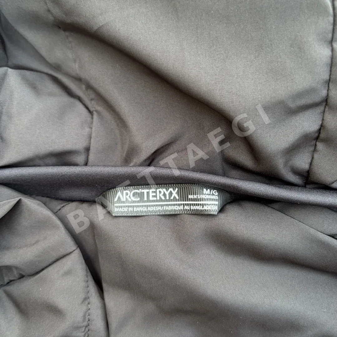 아크테릭스 [TZ] 아톰 LT 후디 2.0 블랙 200179 Arc'teryx Atom LT Hoodie 2.0 상세 이미지 7