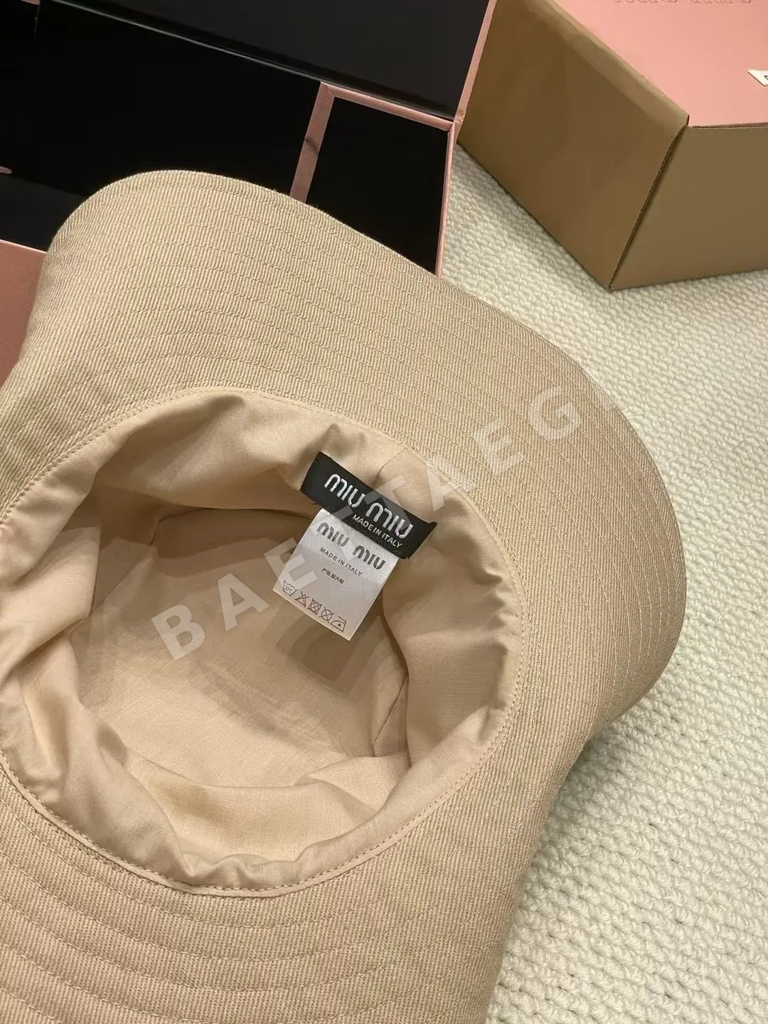 미우미우 모자 81286 Miu Miu Cap 상세 이미지 8