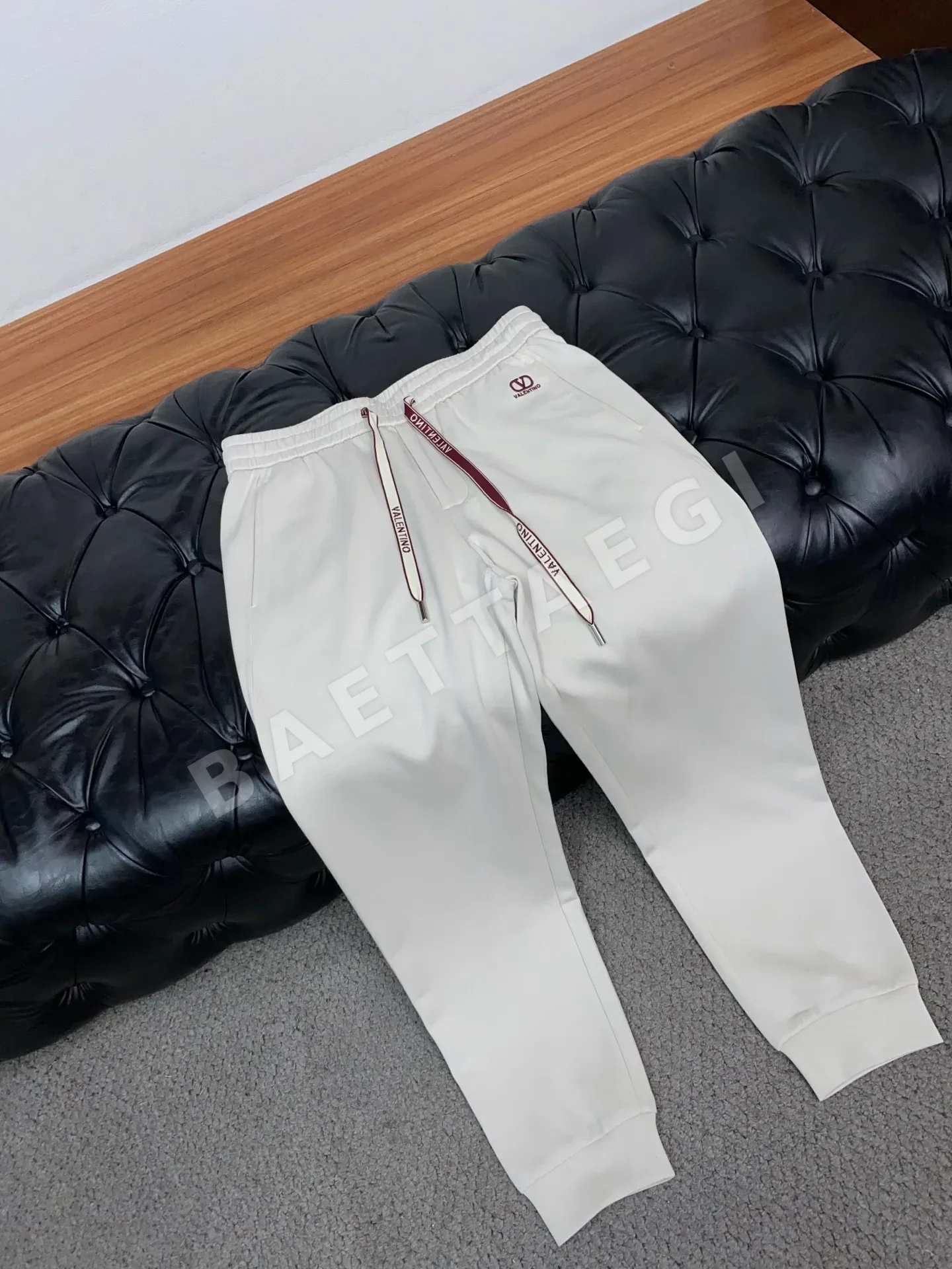 발렌티노 텐셀 스판 혼방 남성 캐주얼 바지 상세 이미지 6