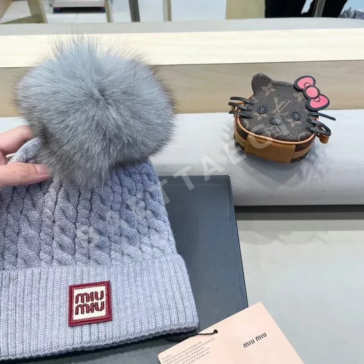 미우미우 울 모자 상세 이미지 4