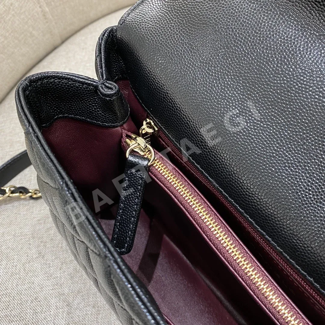 샤넬 코코핸들 미디움 캐비어 소가죽 가방 상세 이미지 5