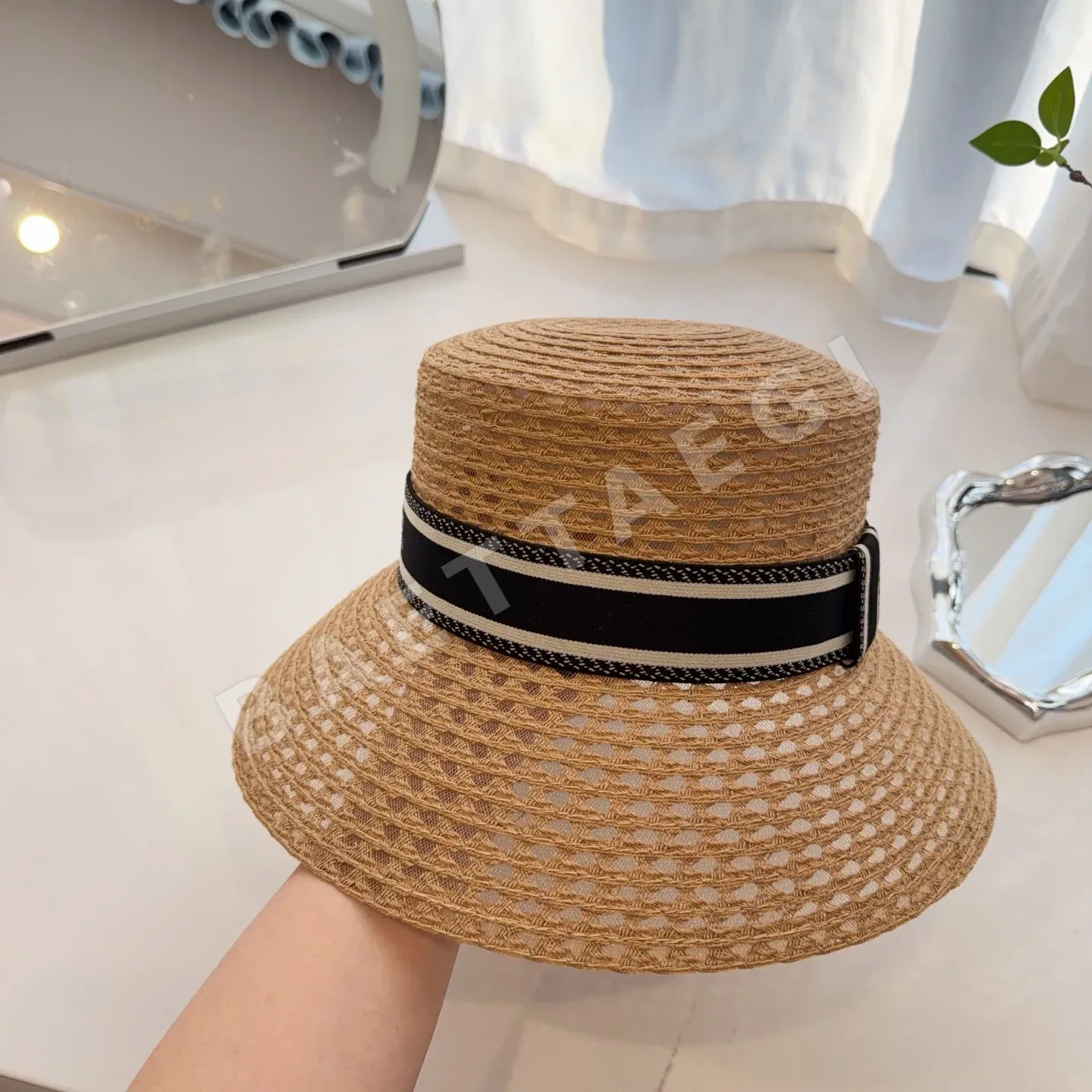 디올 블랙 썬햇 모자 상세 이미지 6