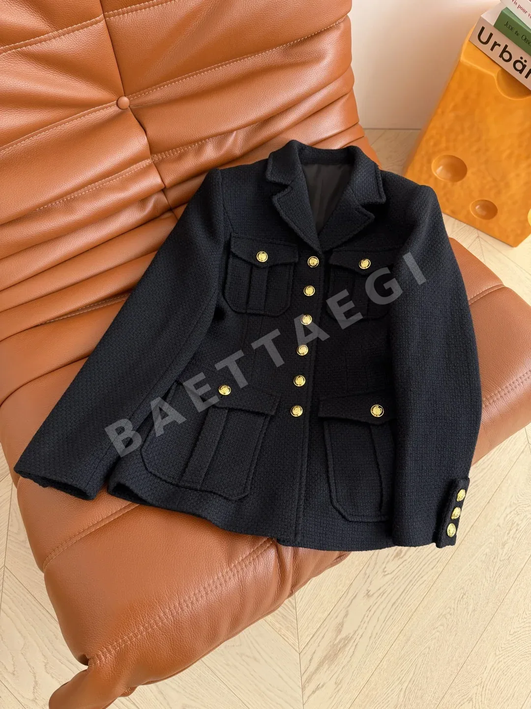 발렌티노 울 슬림핏 여성 자켓 상세 이미지 2