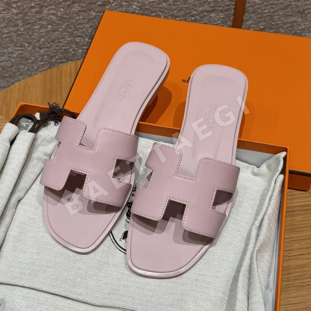 에르메스 오란 램스킨 슬리퍼 상세 이미지 1