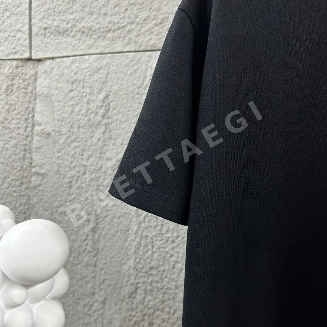 프라다 더블 얀 코튼 여성 반팔 티셔츠 상세 이미지 9
