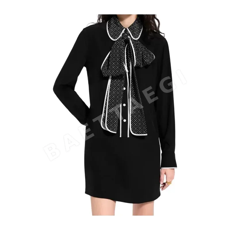 루이비통 프릴 카라 실크 셔츠 117738