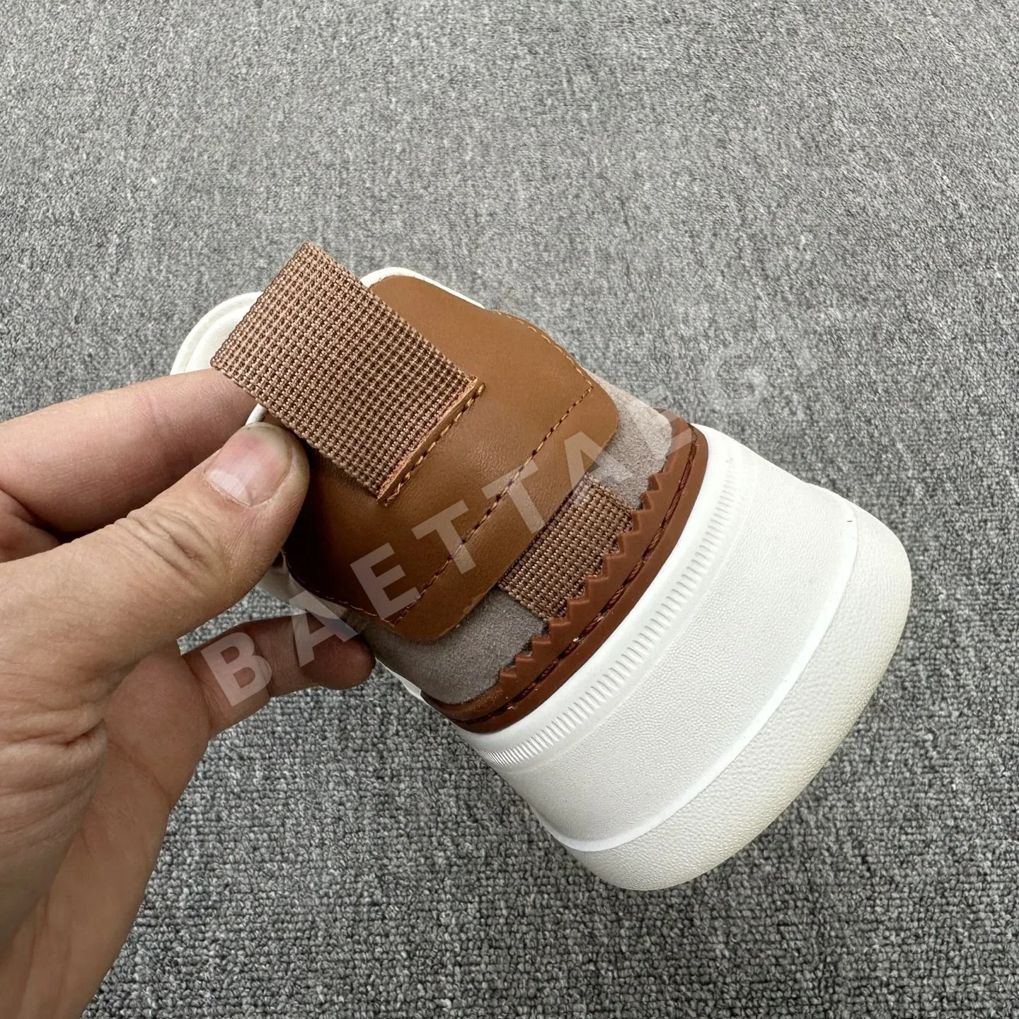 브루넬로쿠치넬리 캐시미어 스웨이드 남성 신발 9646 상세 이미지 8