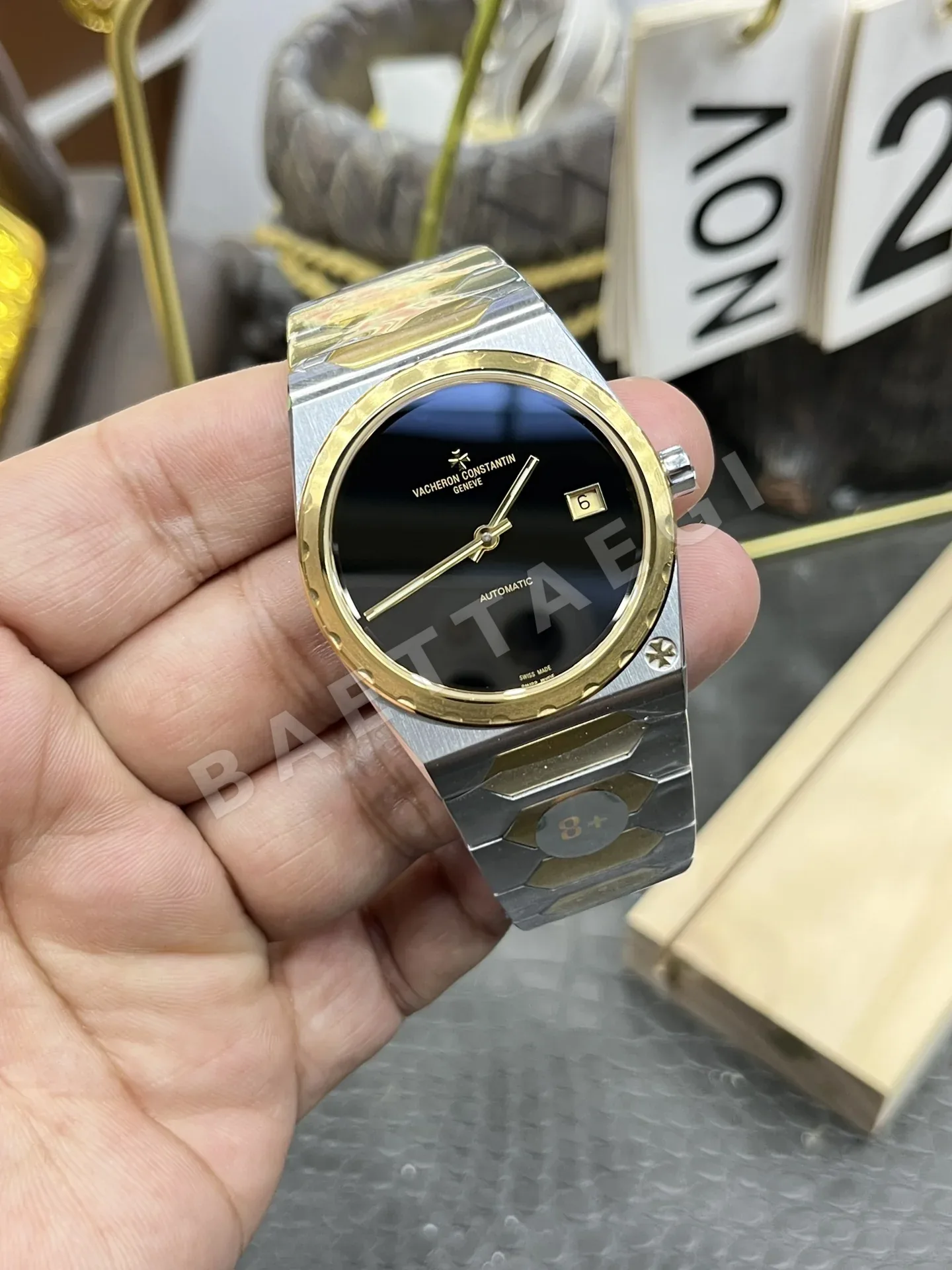 바쉐론콘스탄틴 바쉐론 콘스탄틴 히스토릭 222 2 핸즈 자동 8+ 공장 레플리카 43588 Vacheron Constantin 상세 이미지 3