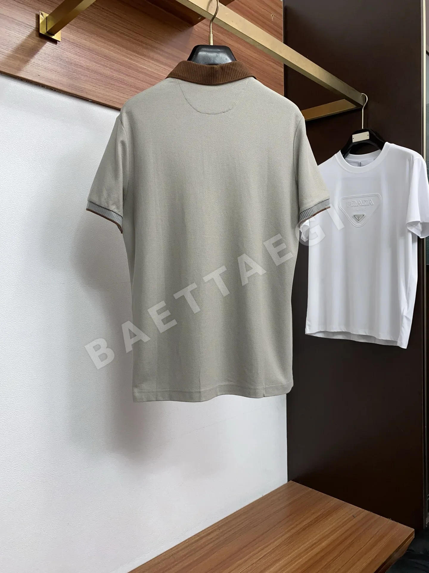 브루넬로쿠치넬리 남성 코마 코튼 피케 반팔 폴로셔츠 상세 이미지 10