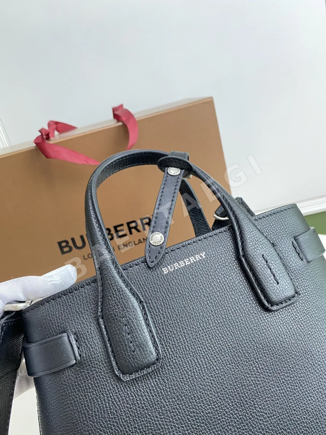 버버리 빈티지 체크 배너 토트백 상세 이미지 3