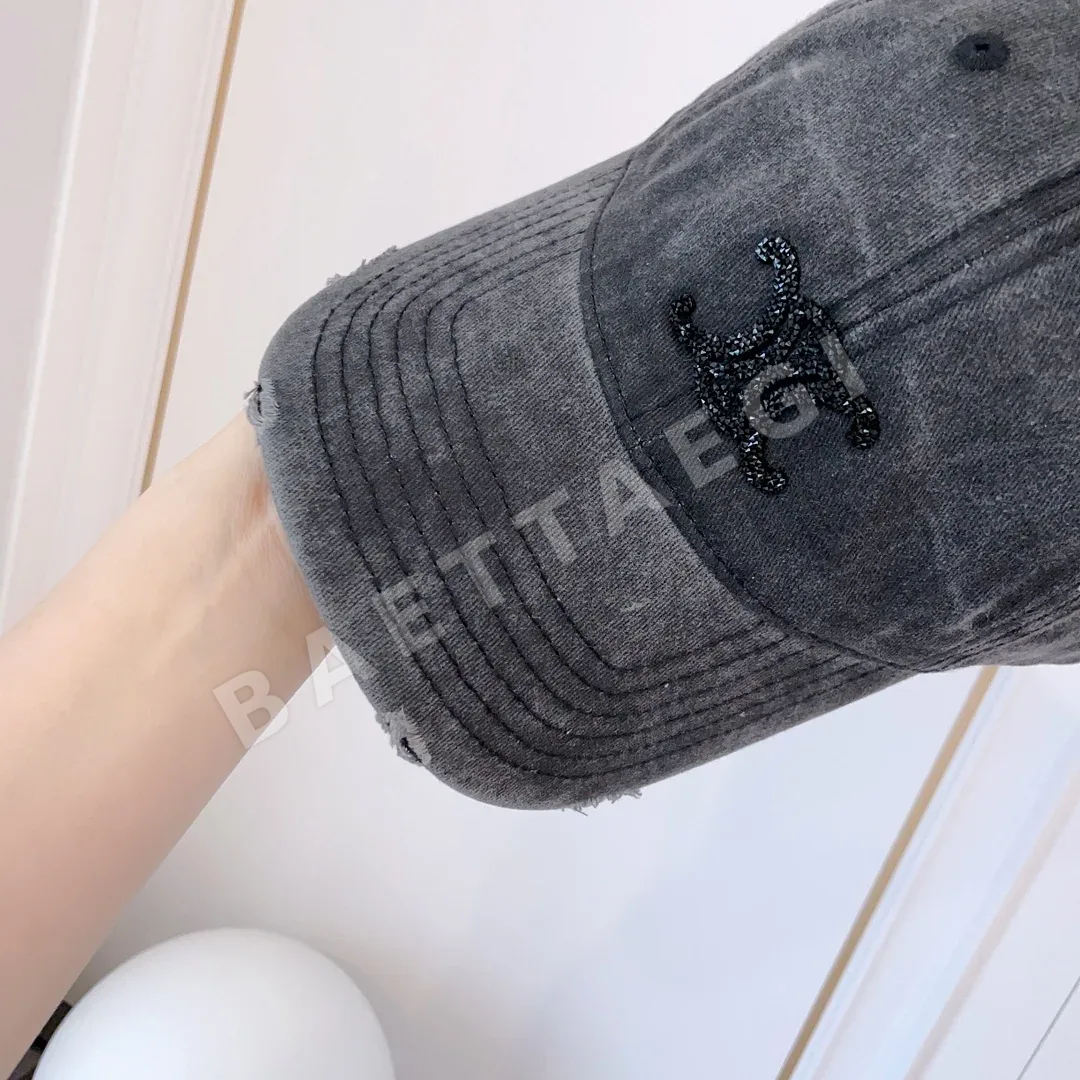 셀린느 워시드 디스트레스트 베이스볼캡 상세 이미지 7