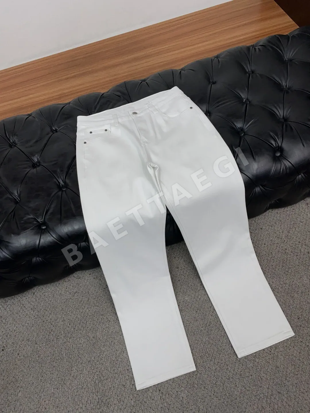 브루넬로쿠치넬리 슬림 스트레이트 데님 바지 상세 이미지 7